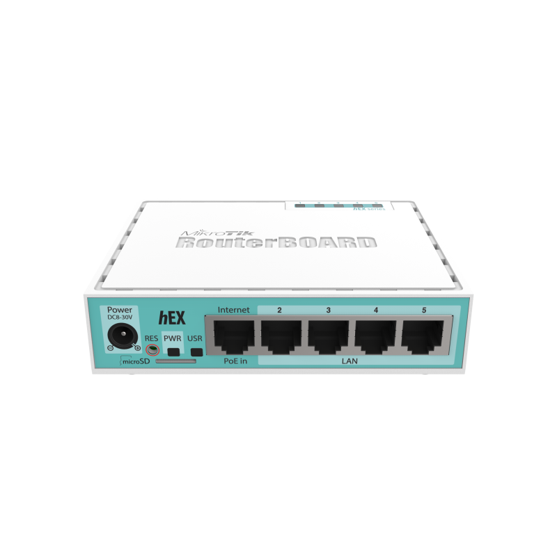 MikroTik/RouterBOARD RB711-5Hn (RouterOS L3) med MMCX MikroTik/RouterBOARD RB711-5Hn (RouterOS L3) med MMCX