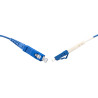 Fiberkablage 2mm Singelmode G657A Simplex SC/UPC till LC/UPC